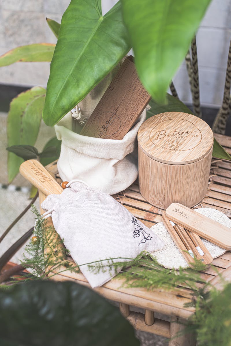 Beauty Products on the Table